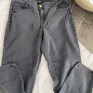 1822 Denim Women's Charcoal Skinny Jeans